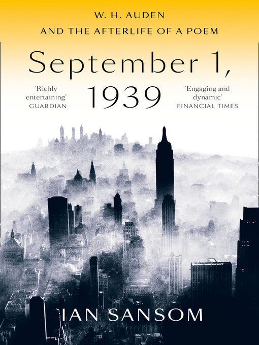 Title details for September 1, 1939 by Ian Sansom - Available